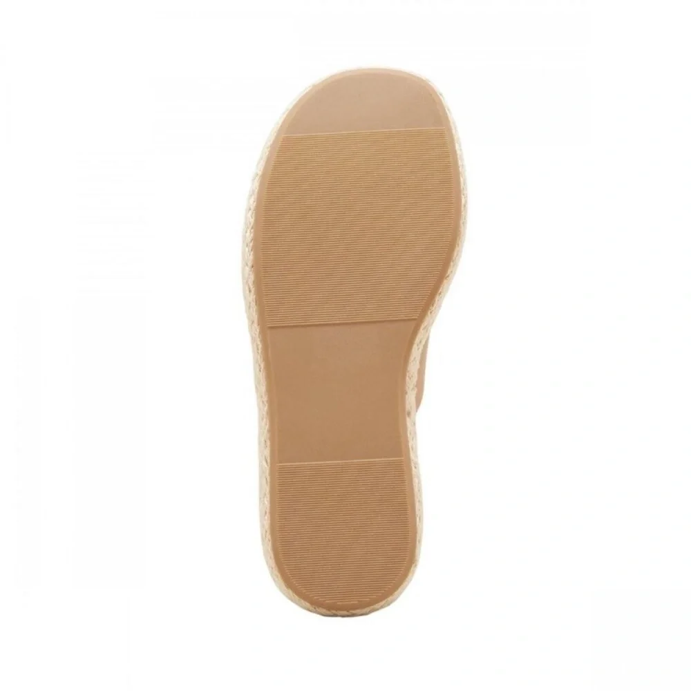 Universal Thread Women's Ginger Espadrille Sandals With Memory Foam Insole, Tan